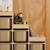 Meuble de rangement enfant escalier 6 bacs de rangement décor bois naturel - sora Beige+Vert de gris 6 - vertbaudet enfant 