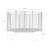 Trampoline 370cm filet protection saturne Gris 3 - vertbaudet enfant 