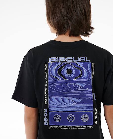 T-shirt enfant future evolution art Noir 5 - vertbaudet enfant 