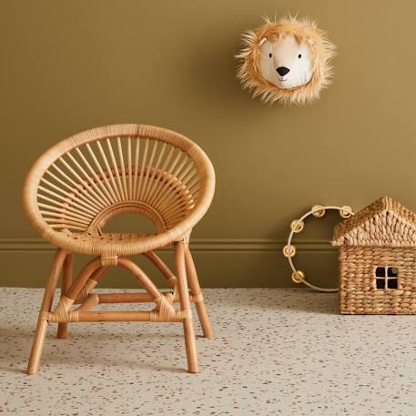Fauteuil enfant en rotin maeva Naturel 3 - vertbaudet enfant 