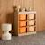 Sora - children's storage unit with 6 storage bins Moutarde+Orange+Vert olive 10 - vertbaudet enfant 