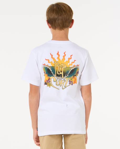 T-shirt dazed enfant Blanc 3 - vertbaudet enfant 
