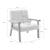 Fauteuil scandinave en bouclette et bois enfant isak l 47 x p 43,5 x h 50cm Blanc+Moutarde+Taupe+Terracotta 5 - vertbaudet enfant 