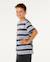 T-shirt eternal shred rayé garçon Denim délavé 2 - vertbaudet enfant 