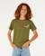 T-shirt à manches courtes eternal shred art enfant Vert surplus+Vitamine c 1 - vertbaudet enfant 