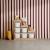 Meuble de rangement enfant escalier 6 bacs de rangement décor bois - sora Blanc+Naturel 9 - vertbaudet enfant 