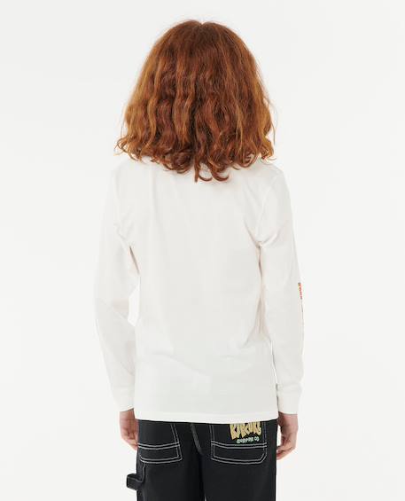 Tee-shirt à manches longues surf revival enfant Os 3 - vertbaudet enfant 