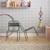 Lot de 2 chaises en métal pour enfant Anthracite+Jaune+Kaki 18 - vertbaudet enfant 