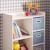 Meuble de rangement pour enfant pratique avec 7 compartiments et 4 paniers en velours Bleu+Rose+Vert 4 - vertbaudet enfant 