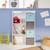 Meuble de rangement pour enfant, blanc - camille - avec 7 compartiments et 4 paniers Bleu+Rose 4 - vertbaudet enfant 