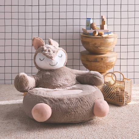 Fauteuil faon pour enfant Taupe 3 - vertbaudet enfant 