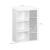 Meuble de rangement pour enfant pratique avec 7 compartiments et 4 paniers en velours Bleu+Rose+Vert 11 - vertbaudet enfant 