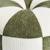 Pouf enfant tissu chenille thème cirque - wila Jaune+Terracotta+Vert 10 - vertbaudet enfant 
