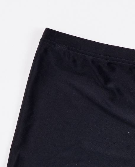 Maillot de bain enfant corp boyleg sluggo Noir+Peinture bleue 4 - vertbaudet enfant 
