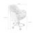Chaise de bureau enfant à roulettes ajustable tissu chenille - stan kid Beige+Kaki 11 - vertbaudet enfant 