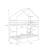 Lit enfant superposé cabane 90 x 190 cm pin naturel sommier à lattes inclus - roya Naturel 6 - vertbaudet enfant 
