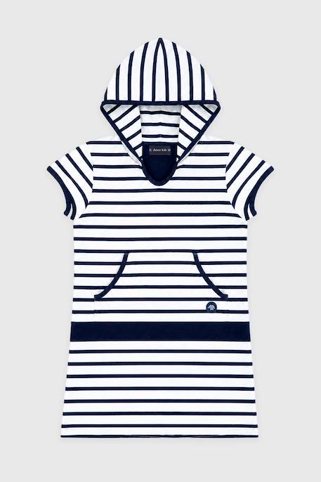 Robe en coton épais  balancelle enfant Blanc/bleu lavande e24+Blanc/navire 4 - vertbaudet enfant 