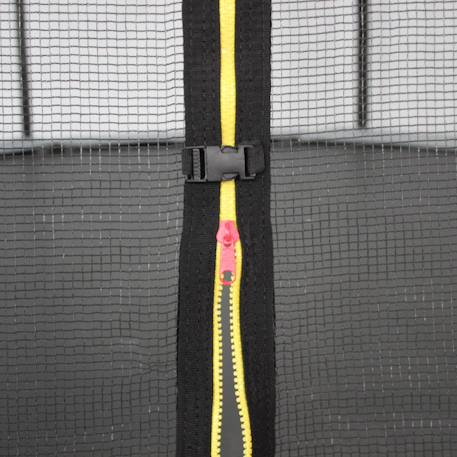 Trampoline 370cm filet protection saturne Gris 4 - vertbaudet enfant 