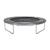 Trampoline ø180cm cassiopée avec filet de protection Gris 3 - vertbaudet enfant 