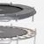 Trampoline ø180cm cassiopée avec filet de protection Gris 4 - vertbaudet enfant 