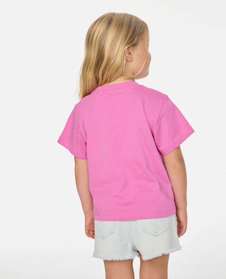 T-shirt surf puff enfant Lilas éclatant+Os+Super rose 10 - vertbaudet enfant 