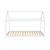 Lit enfant cabane, bois massif en pin naturel - tobias - sommier inclus, 90 x 190 cm Blanc+Naturel 4 - vertbaudet enfant 