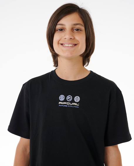 T-shirt enfant future evolution art Noir 6 - vertbaudet enfant 