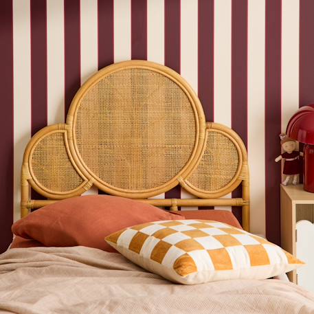 Tête de lit exotique rotin naturel chambre enfant 90 x 100 cm - lior Rotin naturel 3 - vertbaudet enfant 