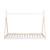 Lit tipi enfant  bois de pin sommier à lattes inclus tobias Blanc+Vert 5 - vertbaudet enfant 