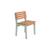 Chaise bois pour enfant intérieur/extérieur, salon de jardin enfant bois d'acacia (lot de 2) caroline Vert de gris 6 - vertbaudet enfant 