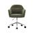 Chaise de bureau enfant à roulettes ajustable tissu chenille - stan kid Beige+Kaki 9 - vertbaudet enfant 