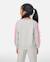 Sweat à capuche sunshine revival fille Gris clair chiné 2 - vertbaudet enfant 