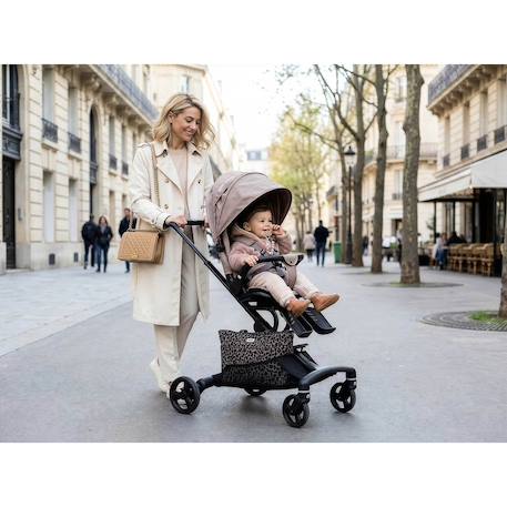 Poussette siège rotatif 360° baby cruiser Praliné 2 - vertbaudet enfant 
