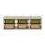 Meuble de rangement pour enfant, 6 bacs en plastique colorés - sora Moutarde+Vert olive 8 - vertbaudet enfant 