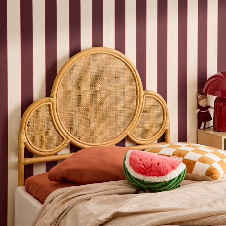 Tête de lit exotique rotin naturel chambre enfant 90 x 100 cm - lior Rotin naturel 4 - vertbaudet enfant 