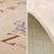 Tapis éducatif intérieur enfant beige imprimé abécédaire - scoty Beige 6 - vertbaudet enfant 