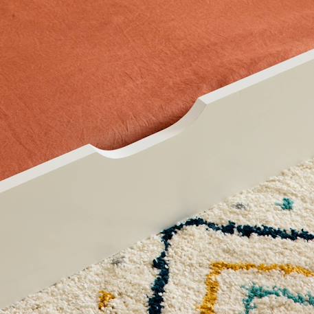 Tiroir lit enfant bois de pin naturel - roya Blanc+Vert 6 - vertbaudet enfant 
