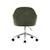Chaise de bureau enfant à roulettes ajustable tissu chenille - stan kid Beige+Kaki 10 - vertbaudet enfant 