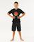 T-shirt à manches courtes wettie passage icon enfant Aloe+Noir+Os 12 - vertbaudet enfant 