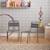 Lot de 2 chaises en métal pour enfant Anthracite+Jaune+Kaki 3 - vertbaudet enfant 