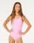 Maillot une pièce sunshine revo fille Rose bégonia 1 - vertbaudet enfant 