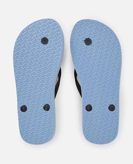 Tongs sandales sessions bloom garçon Denim délavé+Olive 4 - vertbaudet enfant 