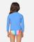T-shirt anti-uv sunshine revival fille Bleu bleuet 2 - vertbaudet enfant 