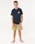 T-shirt à manches courtes wetsuit icons enfant Bleu marine foncé+Noir+Ocre+Piscine à vagues 4 - vertbaudet enfant 
