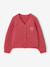 Gilet boutonné fille écru+vieux rose 4 - vertbaudet enfant 