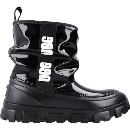 Bottes fille modèle k classic brellah mini Blanc+Noir 7 - vertbaudet enfant 