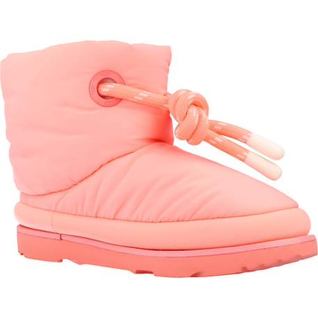 Bottes fille modèle classic maxi short Noir+Rose 11 - vertbaudet enfant 
