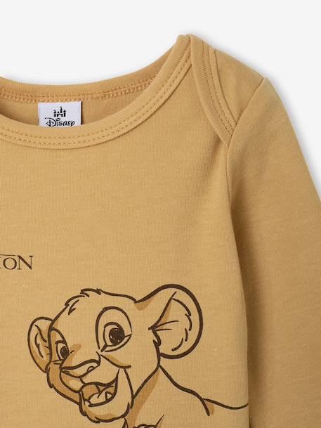 Lot de 2 bodies bébé garçon Le Roi Lion curry 5 - vertbaudet enfant 