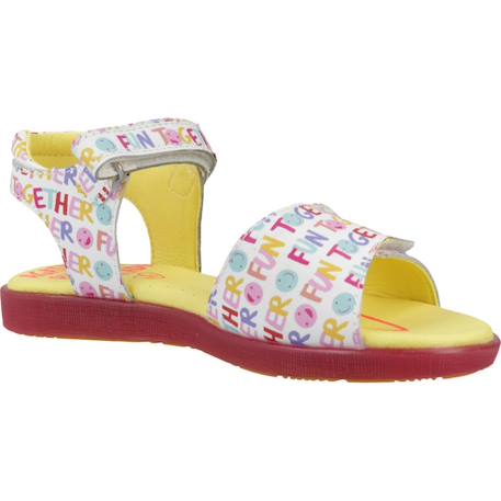 Sandales fille modèle 242964a Blanc blanco 5 - vertbaudet enfant 