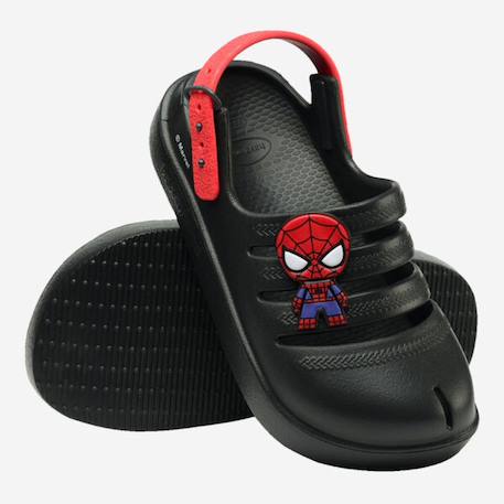 Tongs garçon modèle clog marvel graphite Noir 1 - vertbaudet enfant 